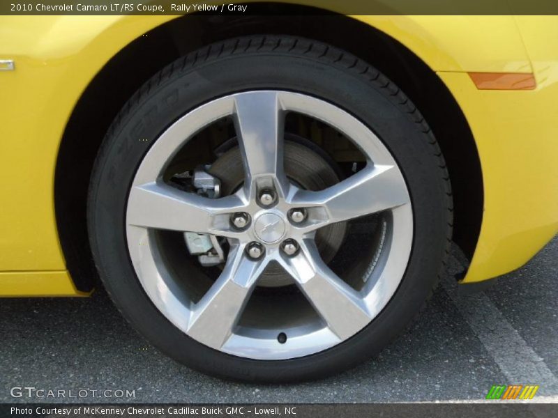 Rally Yellow / Gray 2010 Chevrolet Camaro LT/RS Coupe