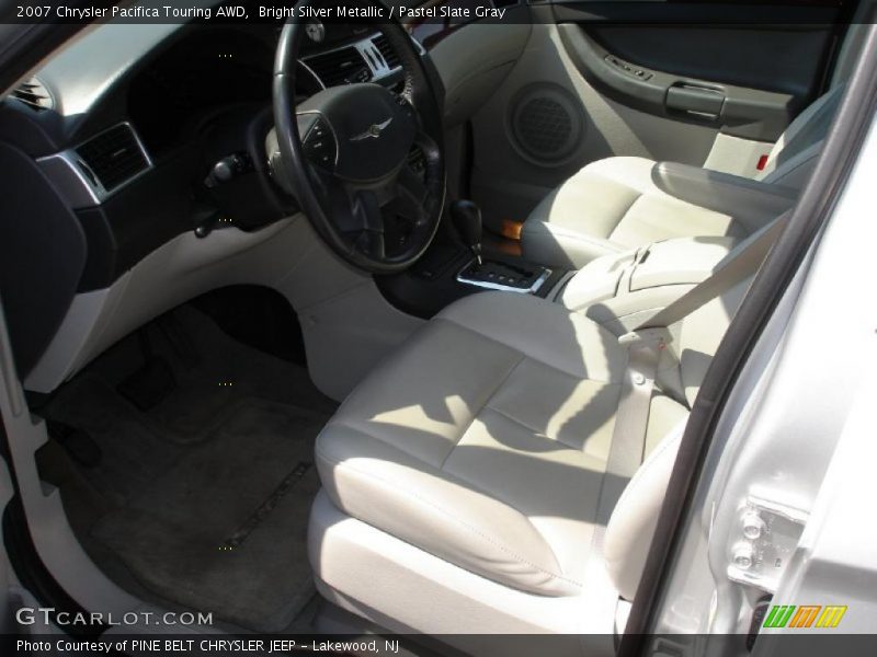 Bright Silver Metallic / Pastel Slate Gray 2007 Chrysler Pacifica Touring AWD