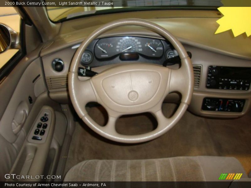 Light Sandrift Metallic / Taupe 2000 Buick Century Custom