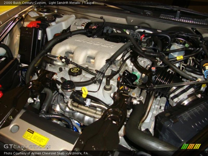 Light Sandrift Metallic / Taupe 2000 Buick Century Custom