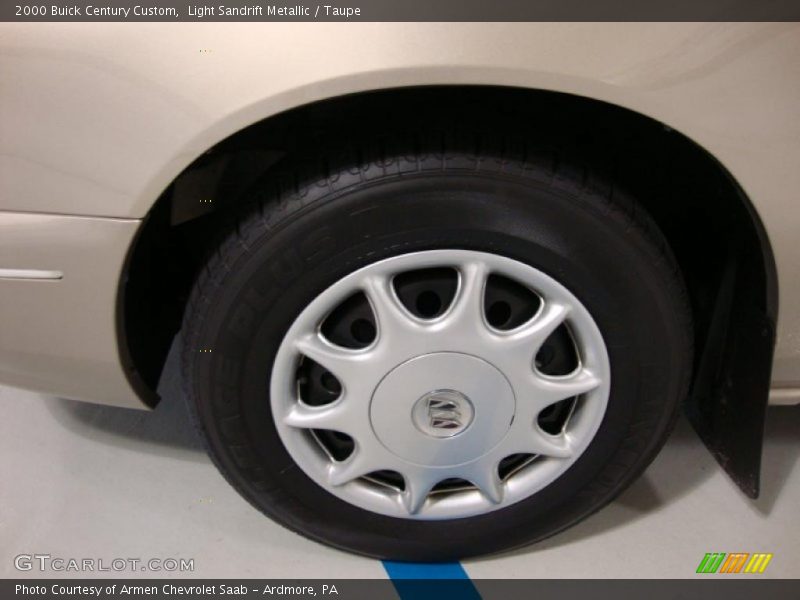 Light Sandrift Metallic / Taupe 2000 Buick Century Custom