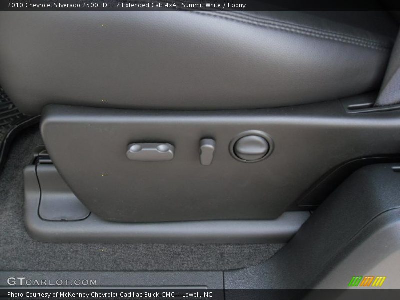 Summit White / Ebony 2010 Chevrolet Silverado 2500HD LTZ Extended Cab 4x4