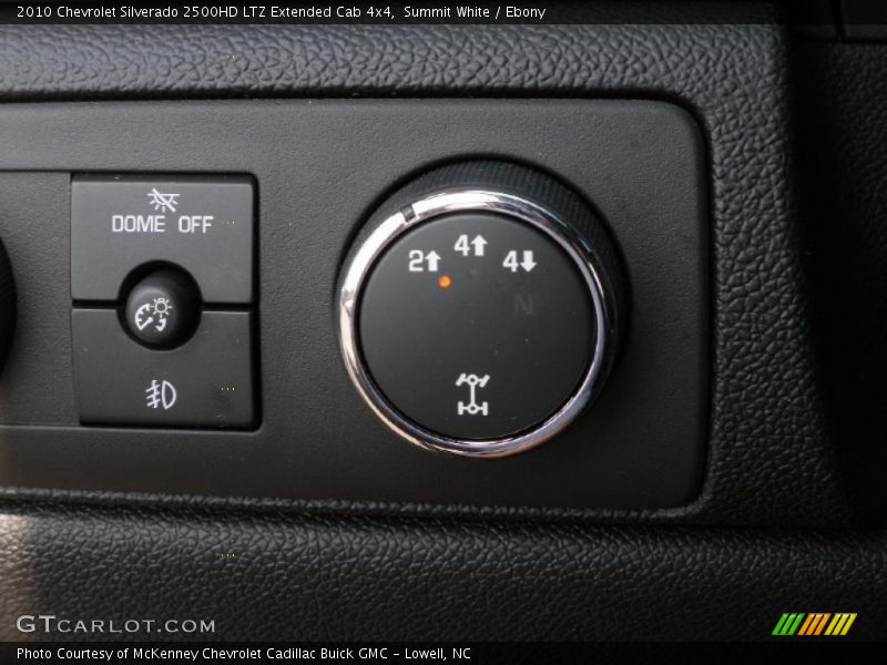 Summit White / Ebony 2010 Chevrolet Silverado 2500HD LTZ Extended Cab 4x4