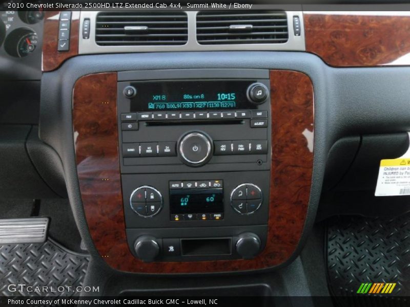 Summit White / Ebony 2010 Chevrolet Silverado 2500HD LTZ Extended Cab 4x4
