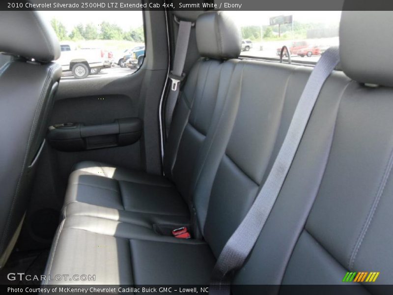 Summit White / Ebony 2010 Chevrolet Silverado 2500HD LTZ Extended Cab 4x4