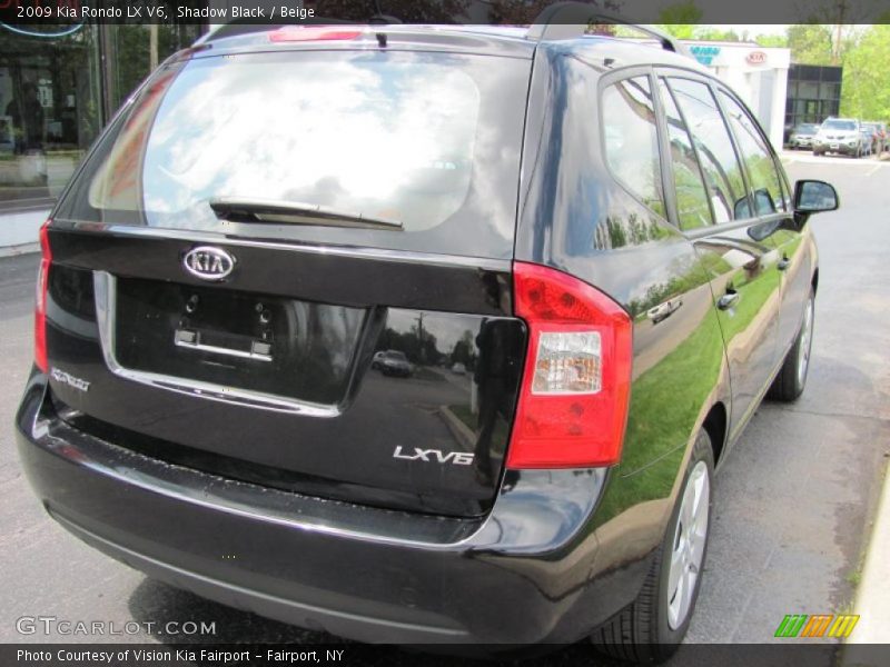 Shadow Black / Beige 2009 Kia Rondo LX V6