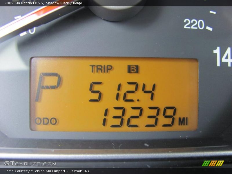 Shadow Black / Beige 2009 Kia Rondo LX V6