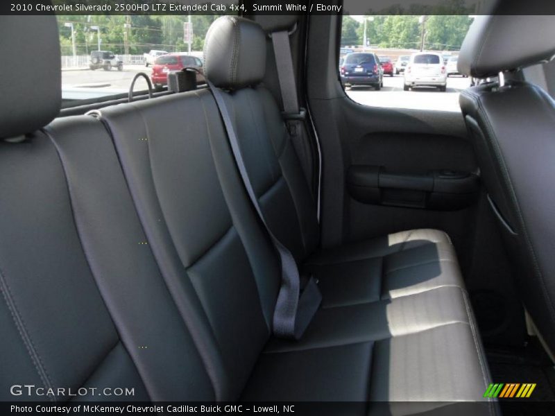 Summit White / Ebony 2010 Chevrolet Silverado 2500HD LTZ Extended Cab 4x4