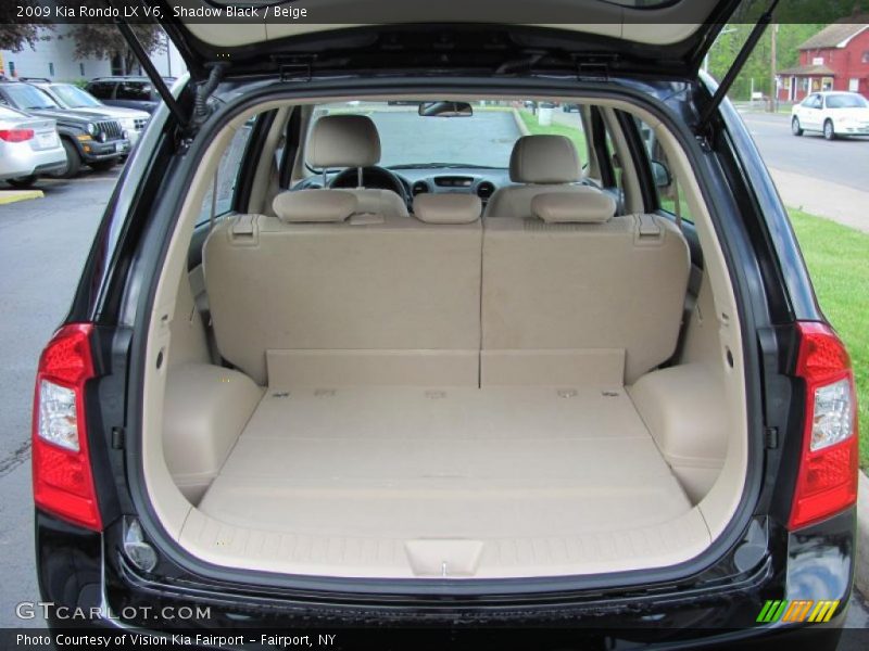 Shadow Black / Beige 2009 Kia Rondo LX V6