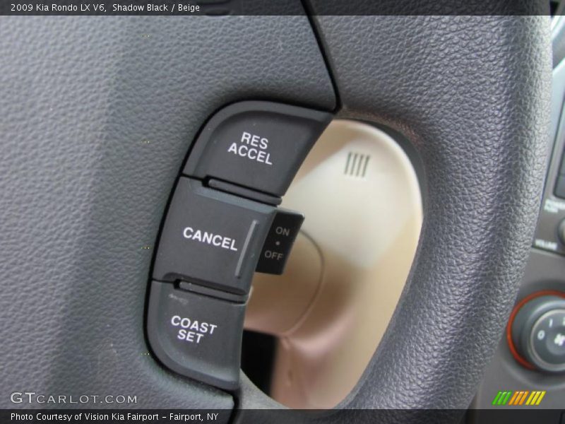 Shadow Black / Beige 2009 Kia Rondo LX V6