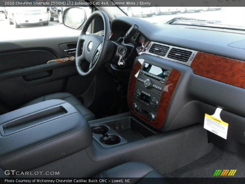 Summit White / Ebony 2010 Chevrolet Silverado 2500HD LTZ Extended Cab 4x4