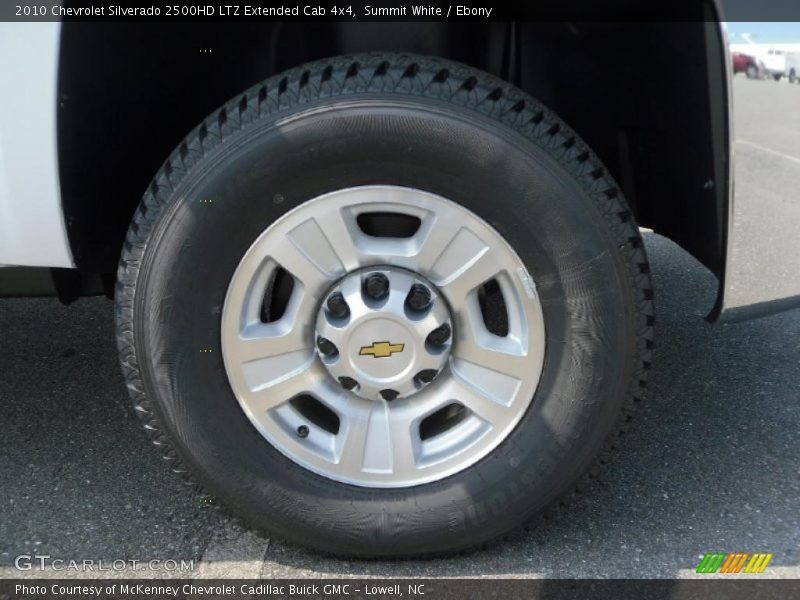 Summit White / Ebony 2010 Chevrolet Silverado 2500HD LTZ Extended Cab 4x4