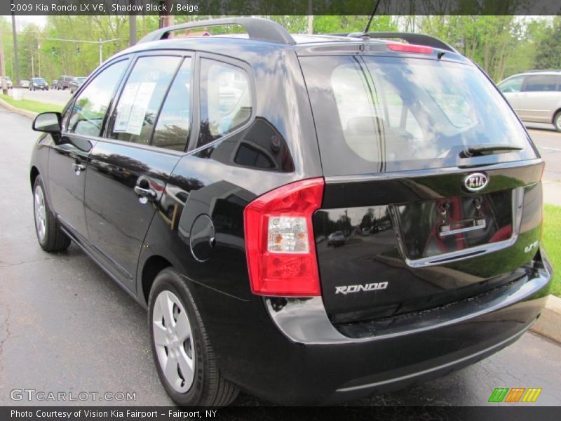 Shadow Black / Beige 2009 Kia Rondo LX V6