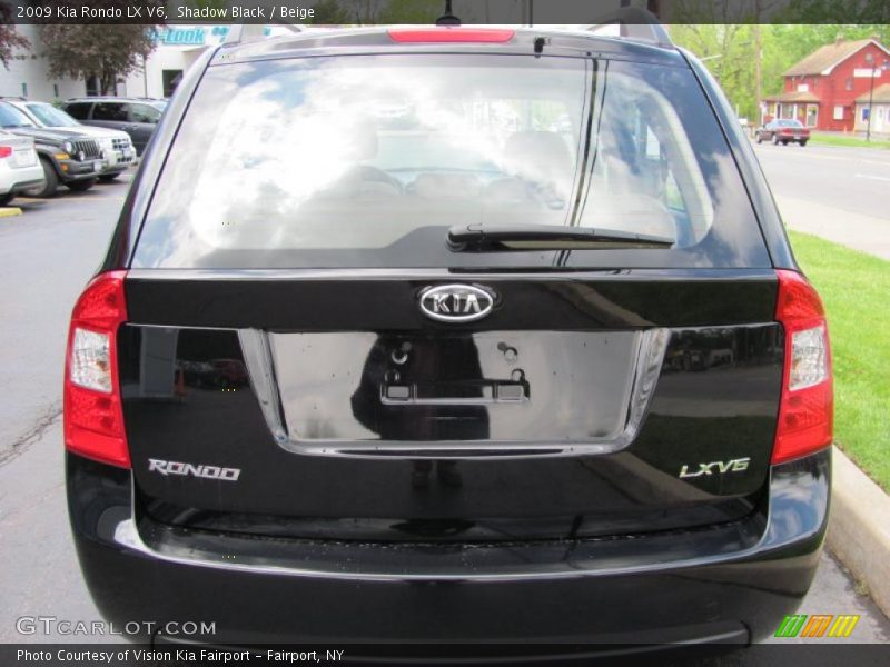 Shadow Black / Beige 2009 Kia Rondo LX V6