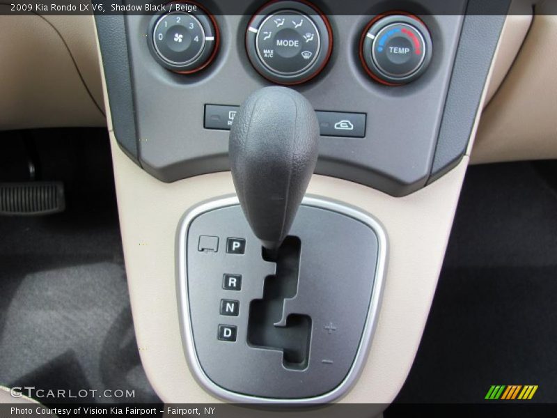 Shadow Black / Beige 2009 Kia Rondo LX V6