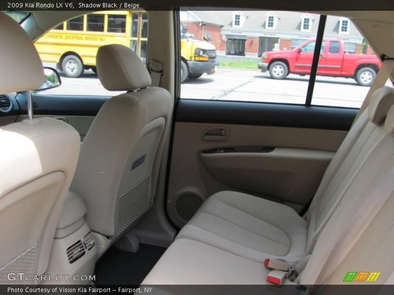 Shadow Black / Beige 2009 Kia Rondo LX V6
