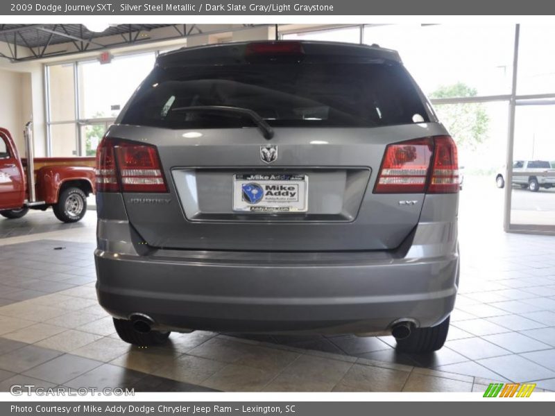 Silver Steel Metallic / Dark Slate Gray/Light Graystone 2009 Dodge Journey SXT