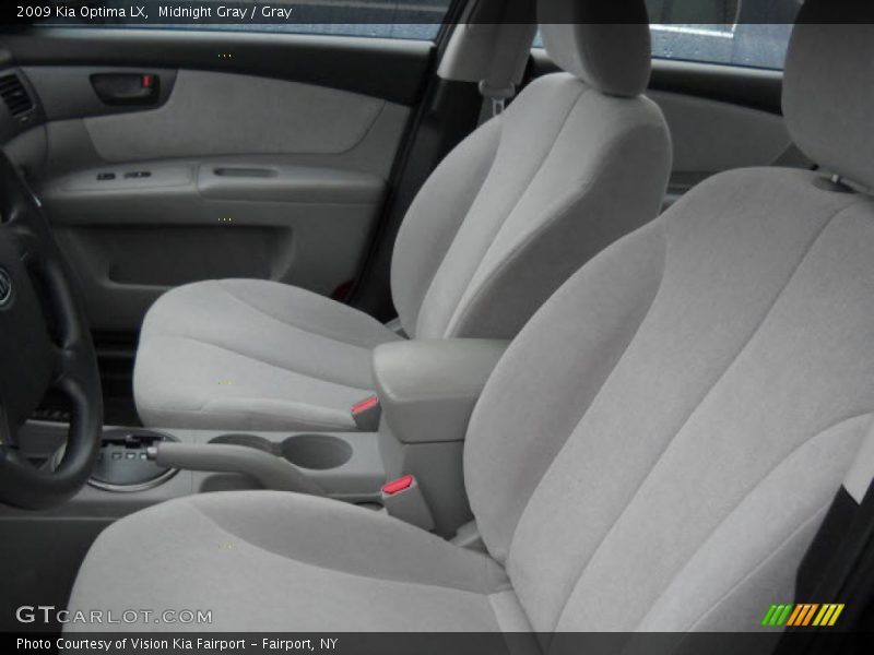 Midnight Gray / Gray 2009 Kia Optima LX
