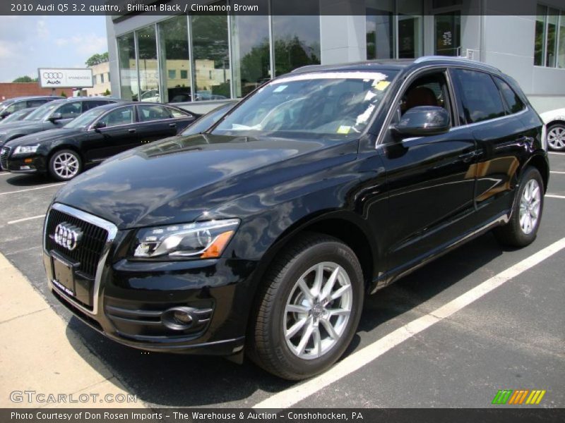 Brilliant Black / Cinnamon Brown 2010 Audi Q5 3.2 quattro
