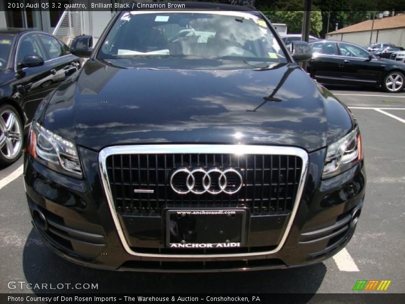 Brilliant Black / Cinnamon Brown 2010 Audi Q5 3.2 quattro