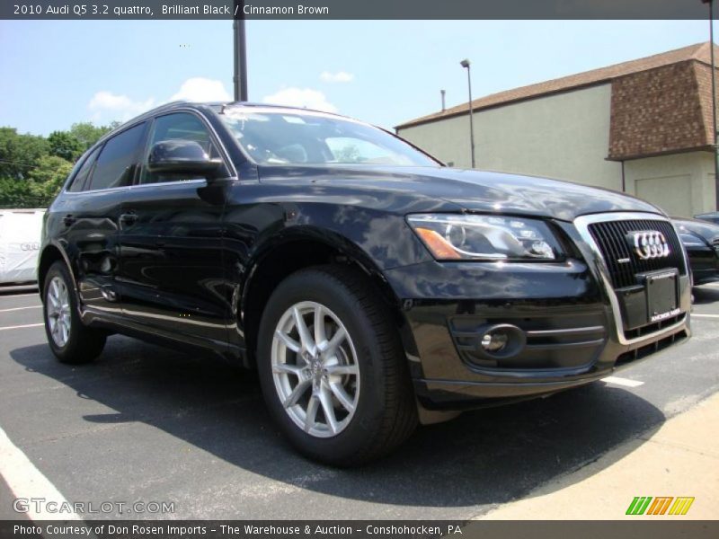 Brilliant Black / Cinnamon Brown 2010 Audi Q5 3.2 quattro