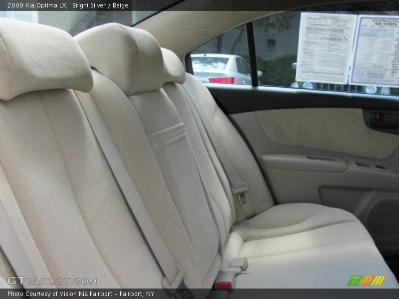 Bright Silver / Beige 2009 Kia Optima LX