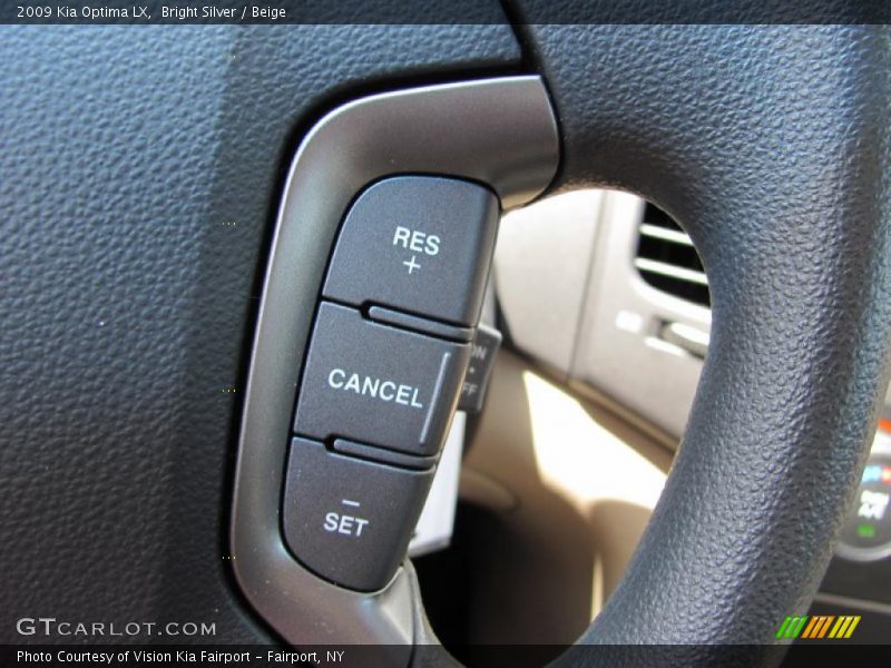 Bright Silver / Beige 2009 Kia Optima LX