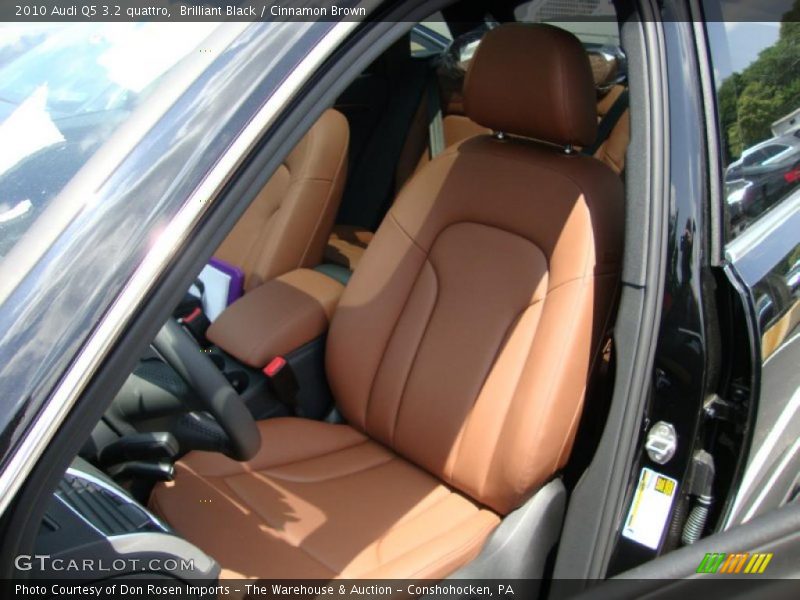 Brilliant Black / Cinnamon Brown 2010 Audi Q5 3.2 quattro