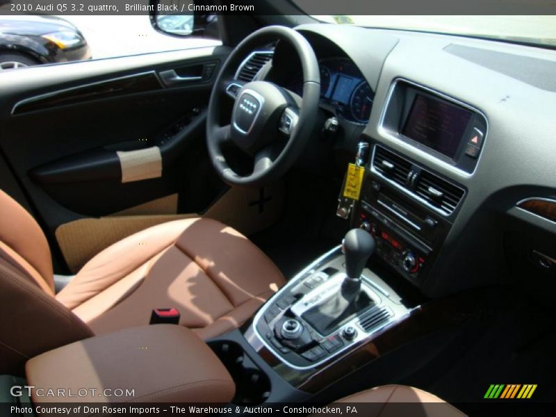 Brilliant Black / Cinnamon Brown 2010 Audi Q5 3.2 quattro