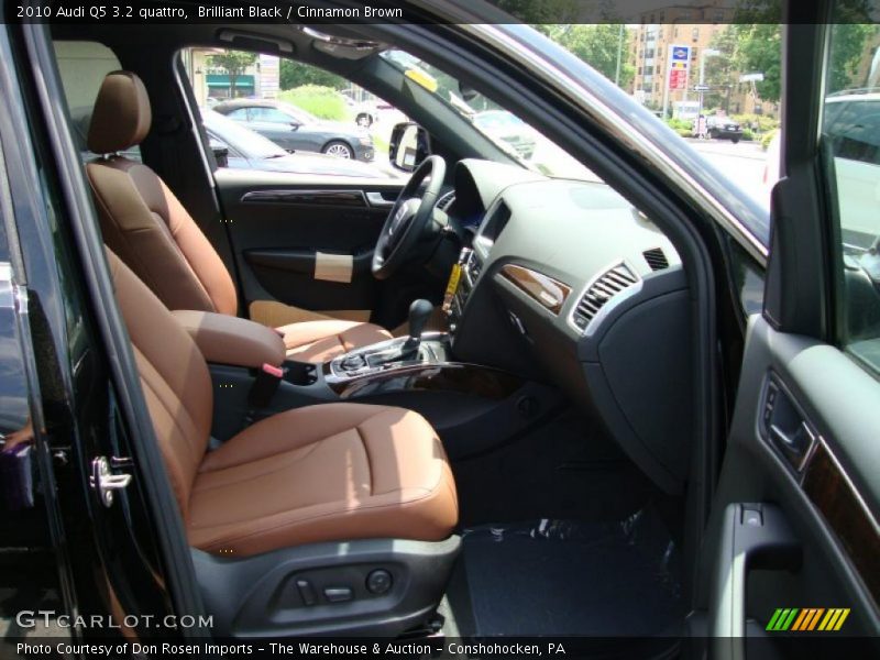 Brilliant Black / Cinnamon Brown 2010 Audi Q5 3.2 quattro