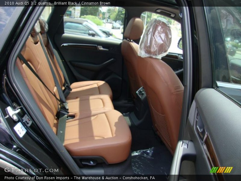 Brilliant Black / Cinnamon Brown 2010 Audi Q5 3.2 quattro