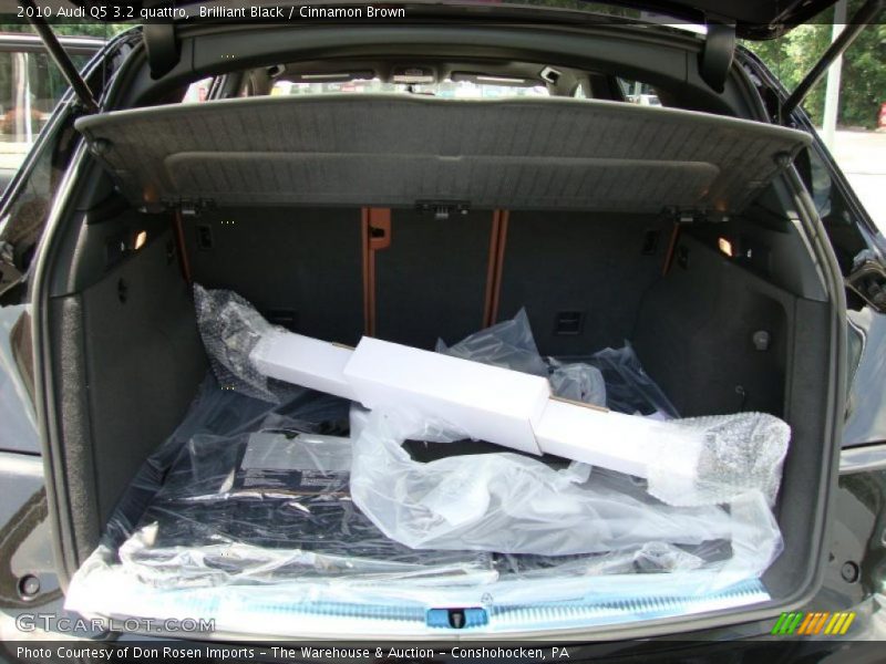 Brilliant Black / Cinnamon Brown 2010 Audi Q5 3.2 quattro