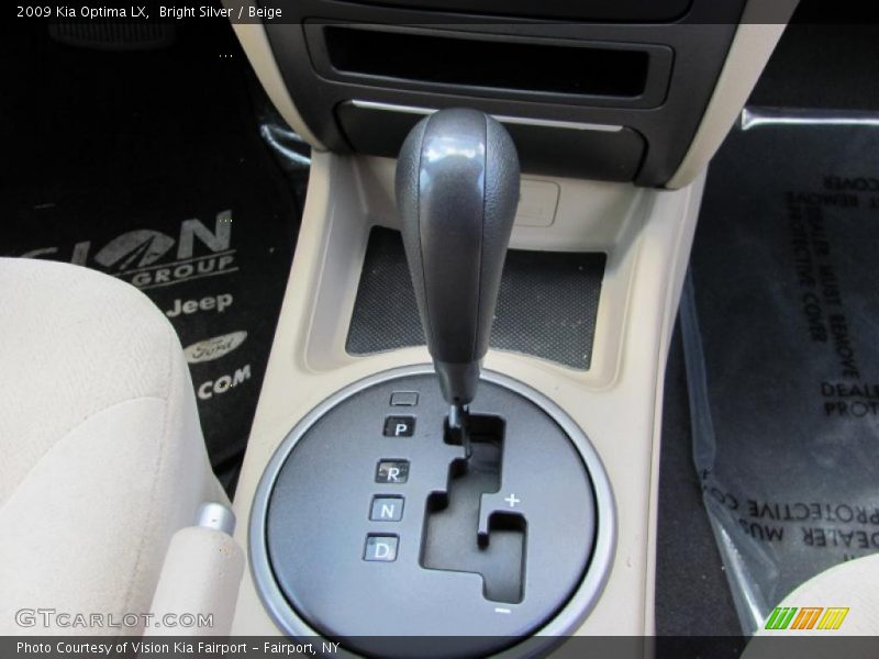 Bright Silver / Beige 2009 Kia Optima LX