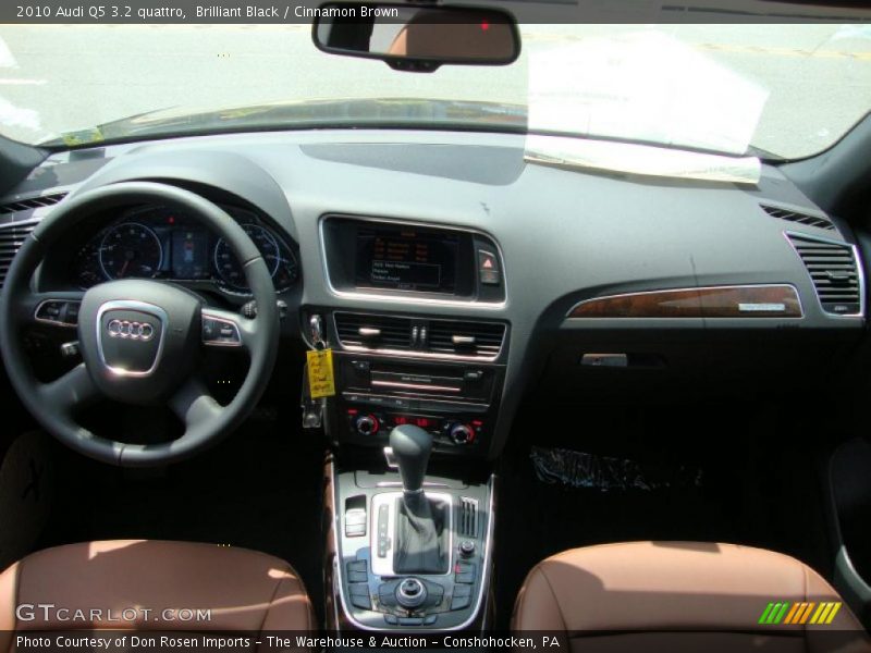 Brilliant Black / Cinnamon Brown 2010 Audi Q5 3.2 quattro