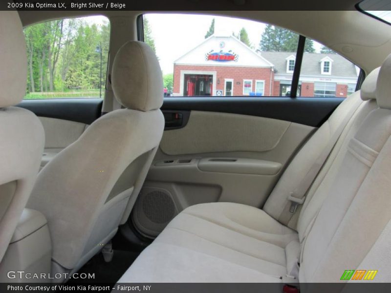 Bright Silver / Beige 2009 Kia Optima LX