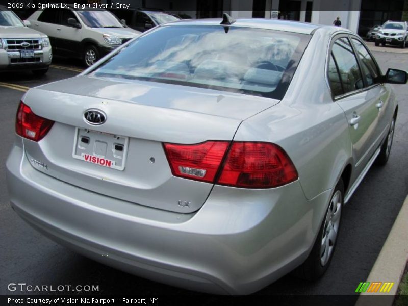 Bright Silver / Gray 2009 Kia Optima LX