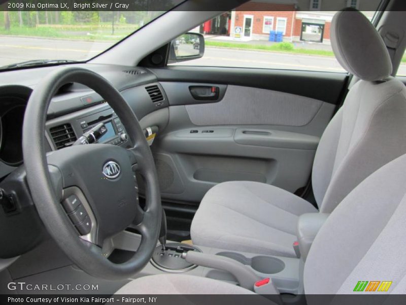Bright Silver / Gray 2009 Kia Optima LX