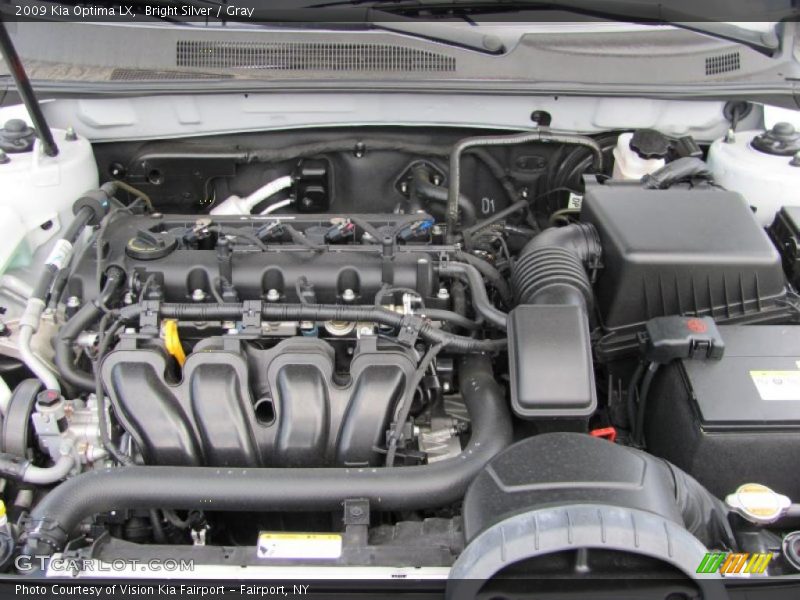 Bright Silver / Gray 2009 Kia Optima LX