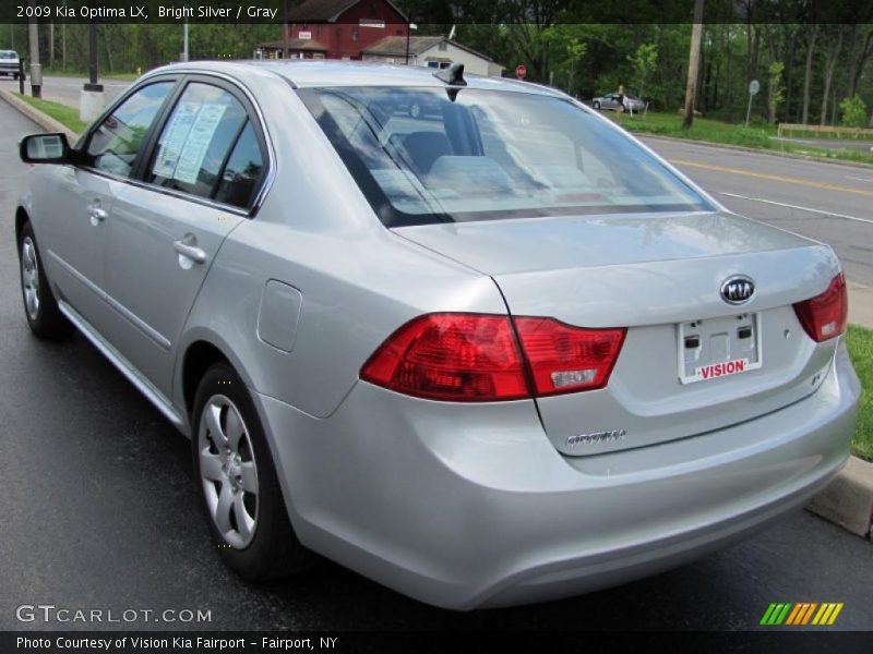 Bright Silver / Gray 2009 Kia Optima LX