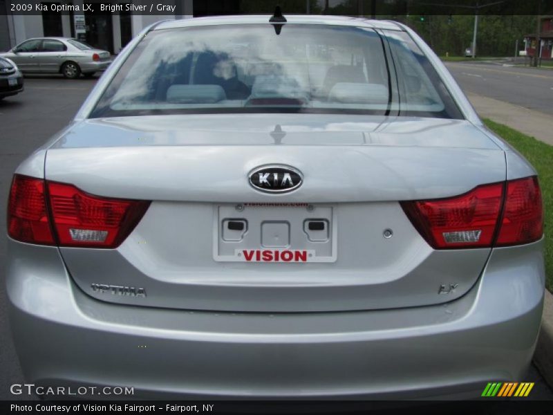 Bright Silver / Gray 2009 Kia Optima LX