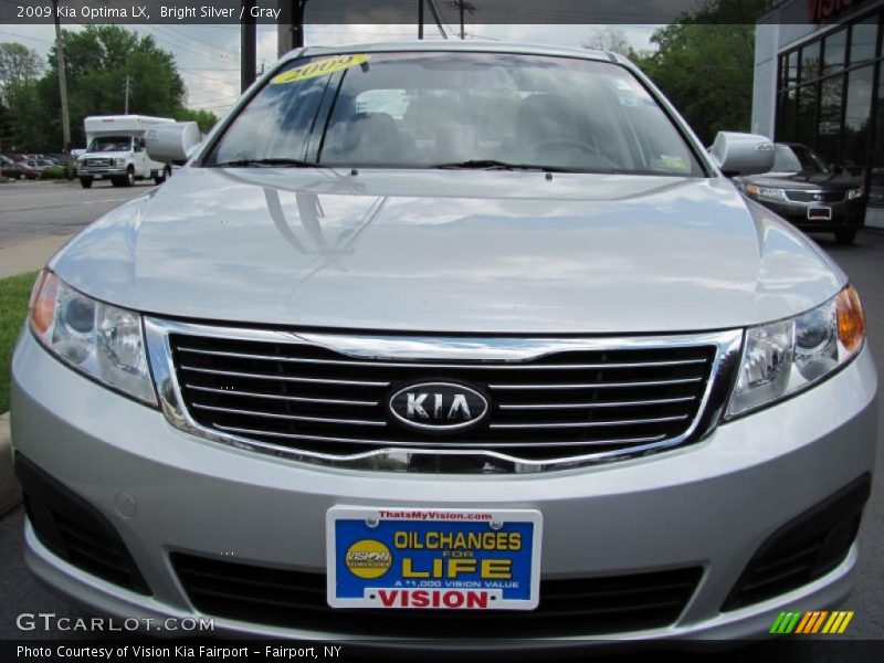 Bright Silver / Gray 2009 Kia Optima LX