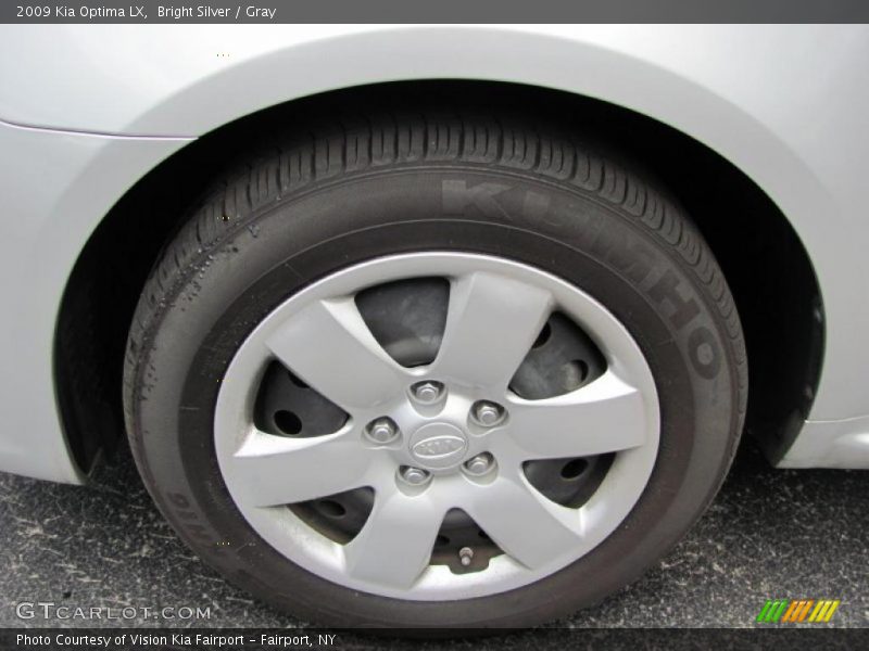 Bright Silver / Gray 2009 Kia Optima LX