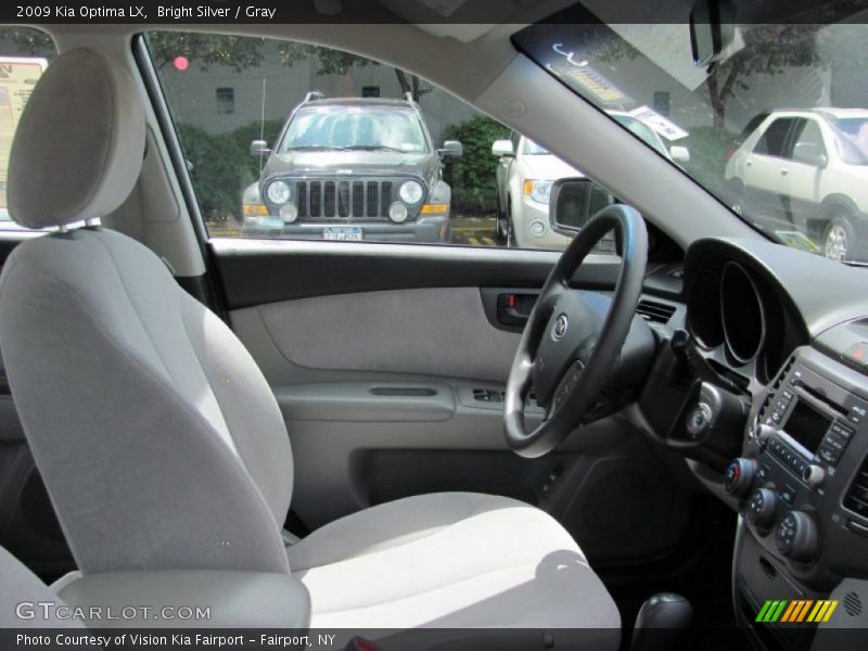 Bright Silver / Gray 2009 Kia Optima LX
