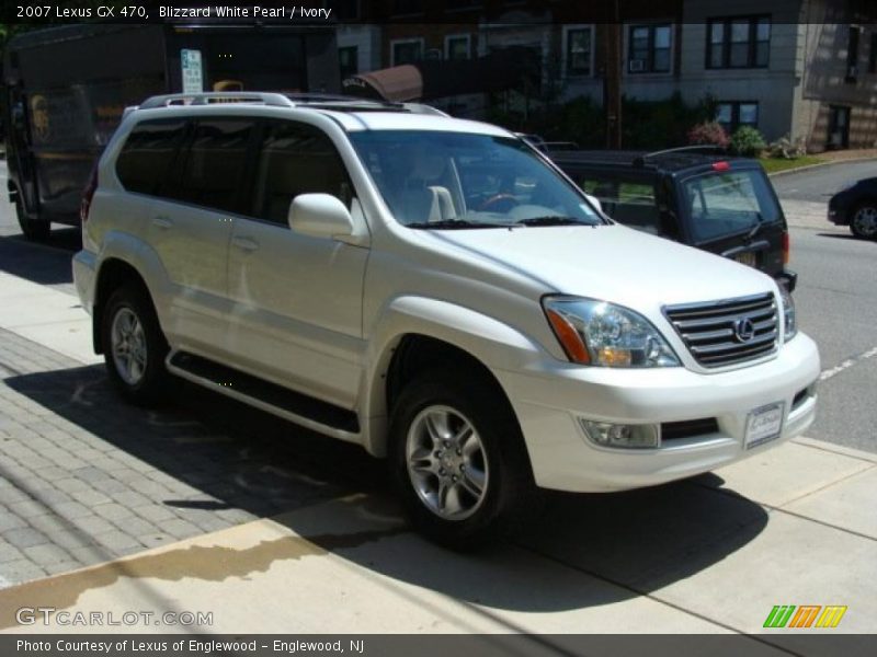 Blizzard White Pearl / Ivory 2007 Lexus GX 470