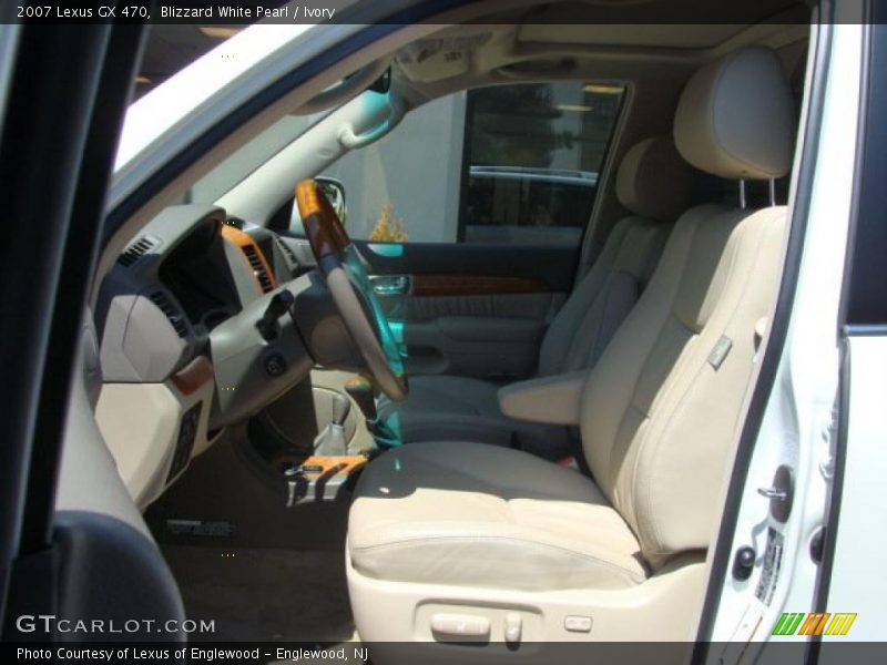 Blizzard White Pearl / Ivory 2007 Lexus GX 470