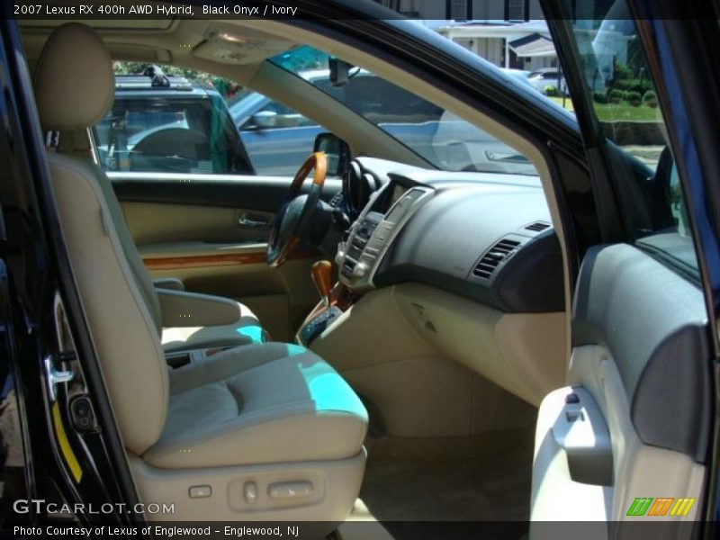 Black Onyx / Ivory 2007 Lexus RX 400h AWD Hybrid