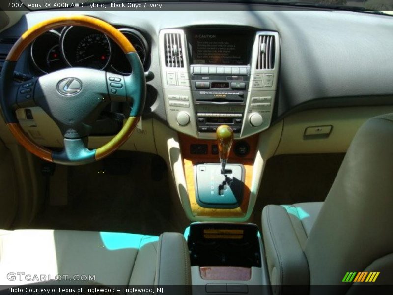 Black Onyx / Ivory 2007 Lexus RX 400h AWD Hybrid