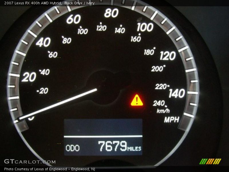 Black Onyx / Ivory 2007 Lexus RX 400h AWD Hybrid
