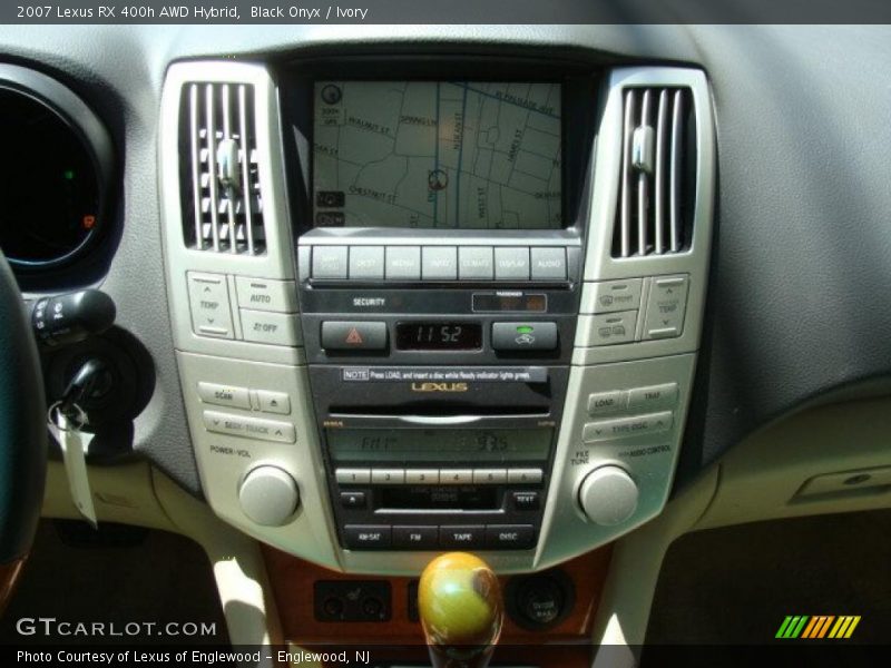 Black Onyx / Ivory 2007 Lexus RX 400h AWD Hybrid