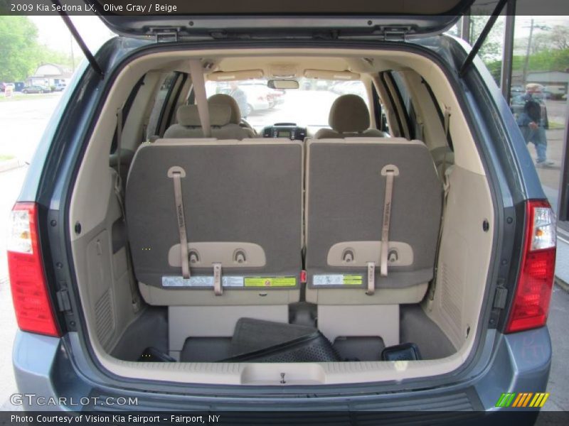 Olive Gray / Beige 2009 Kia Sedona LX